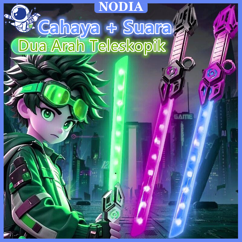 [Whispers] Nodia Toys Pedang Mainan / Mainan Pedang Star Wars / Pedang Laser / Lighsaber / Mainan