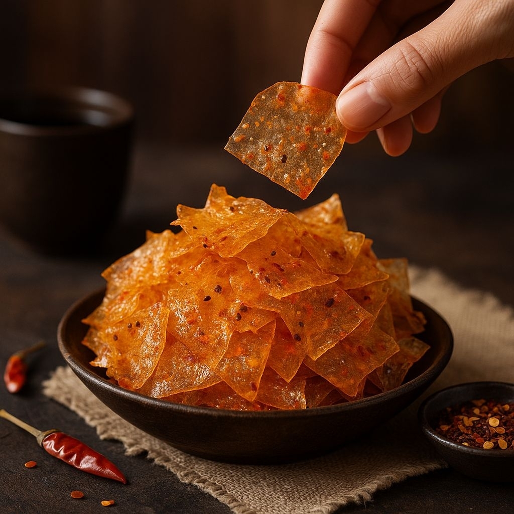 

Keripik Kaca Pedas Mutiara Snack Kripca Kripik Beling Beledag Khas Bandung