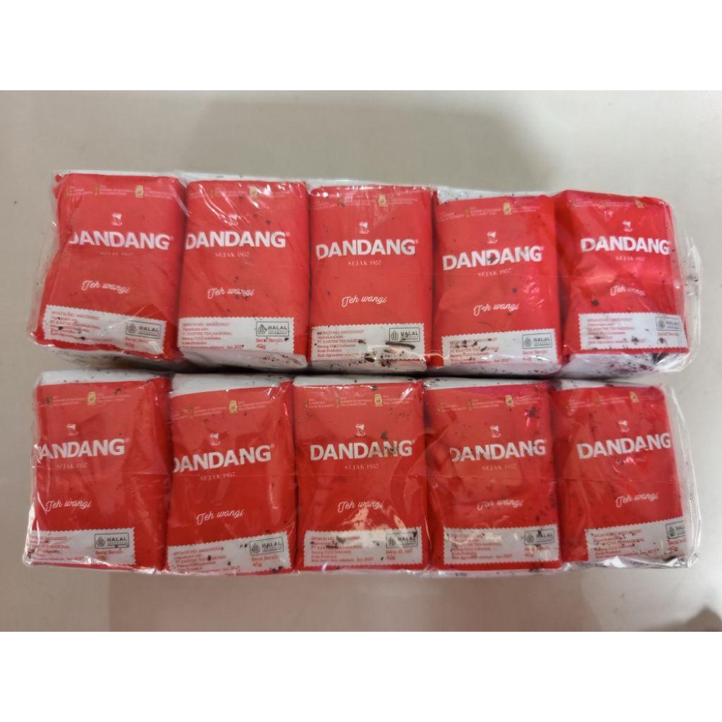 

Teh Dandang Merah 40 g ( 1 Slop isi 10 Bungkus )