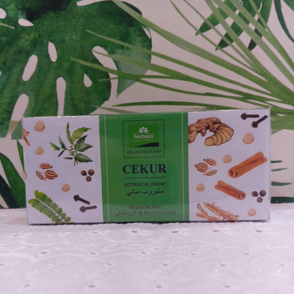 

Herbora Teh Cekur 13gr × 5 pcs