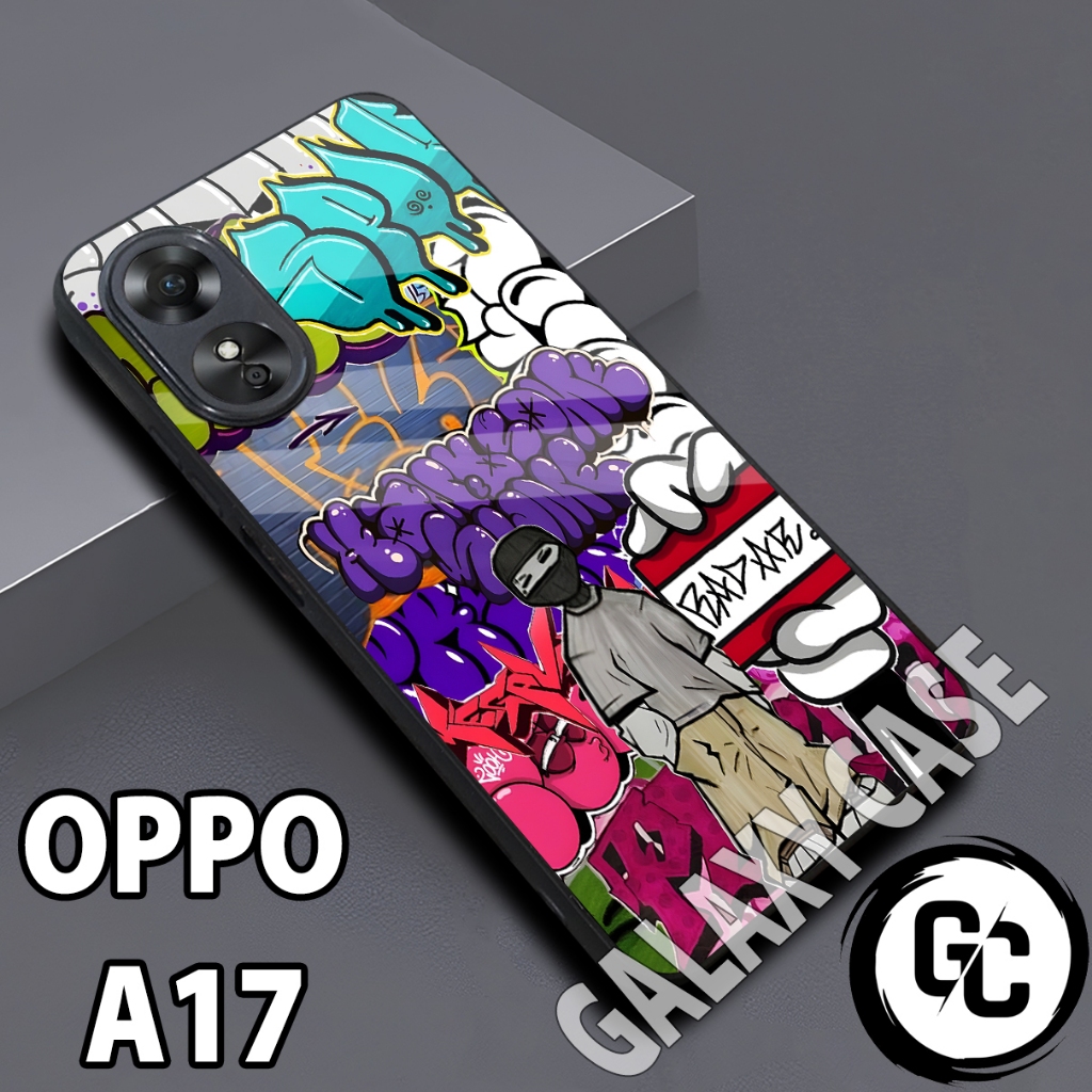 Softcase glossy OPPO A17/Case OPPO A17 COWOK/case OPPO A17glitter/casing OPPO A17/case hp OPPO A17