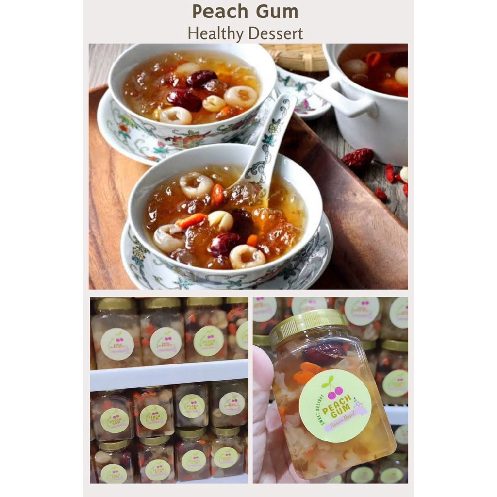 

Peach Gum Healthy Dessert