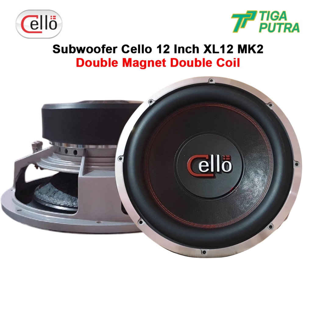 SUBWOOFER CELLO 12 INCH XL12 DOBELL MAGNET DOBELL COIL