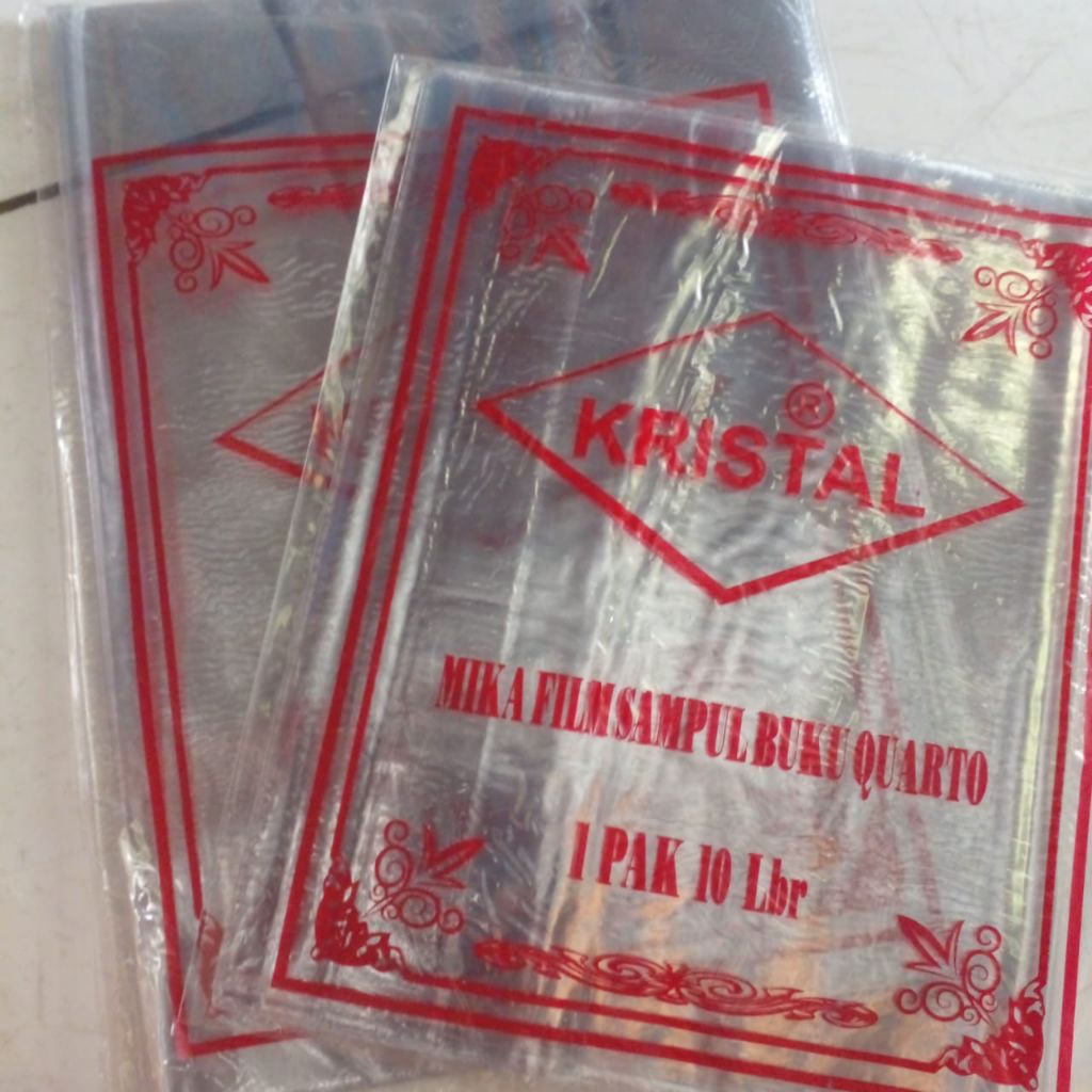 

Sampul Plastik Ukuran Buku Kecil