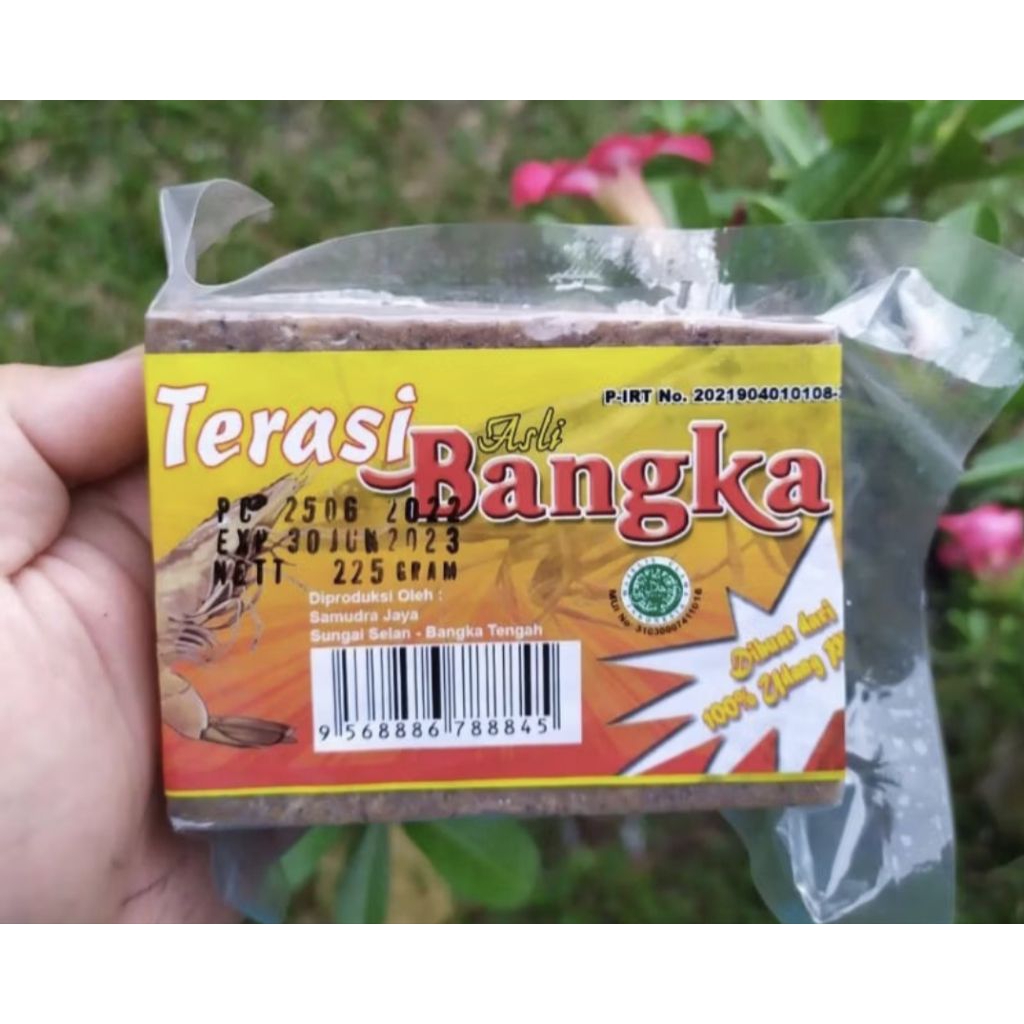 

TERASI UDANG PREMIUM NO 1 BANGKA BELITUNG (225g)