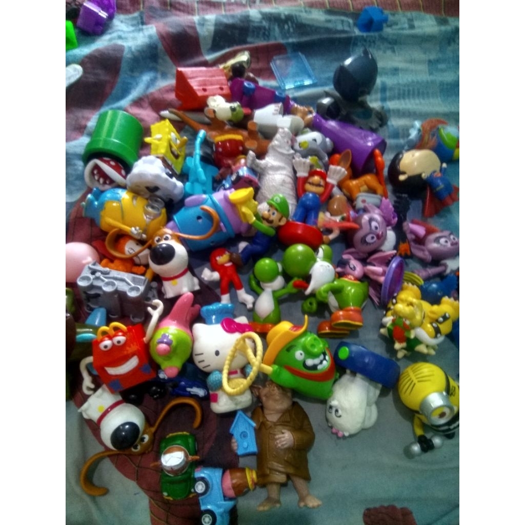 mainan bekas MCD.KFC .hokben dll