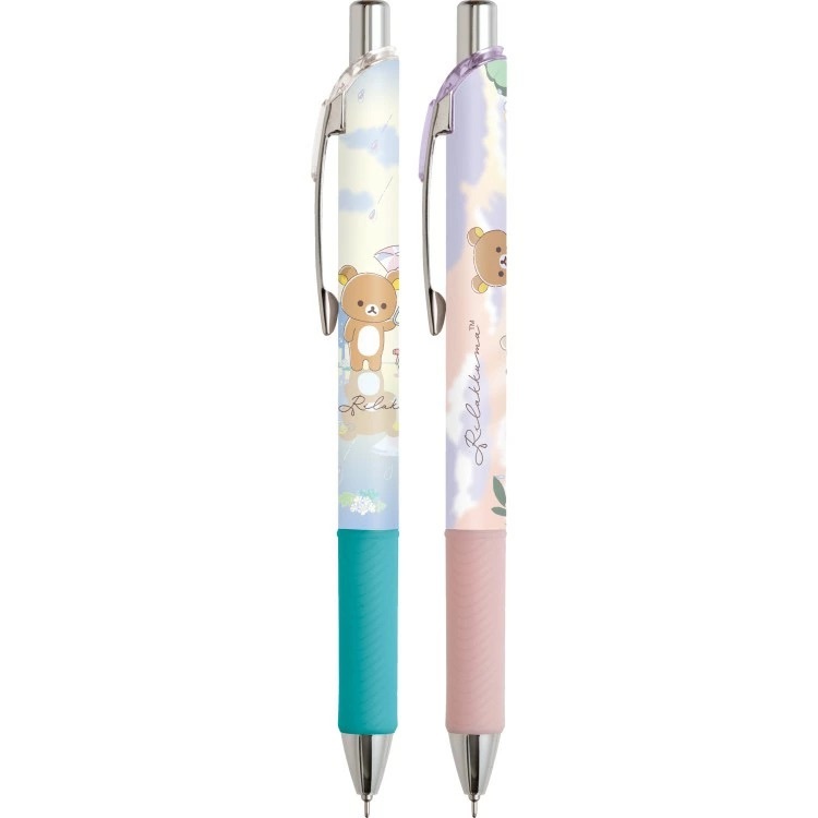 

Pentel EnerGel San-X Rilakkuma Rain and Sunshine Gel Ink Pen 0.5mm Pulpen Tinta Limited Edition
