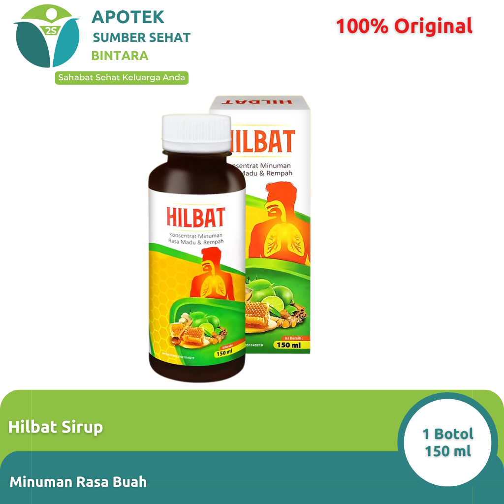 

Hilbat Konsentrat Minuman Rasa Madu | Minuman Herbal Harian Siap Seduh