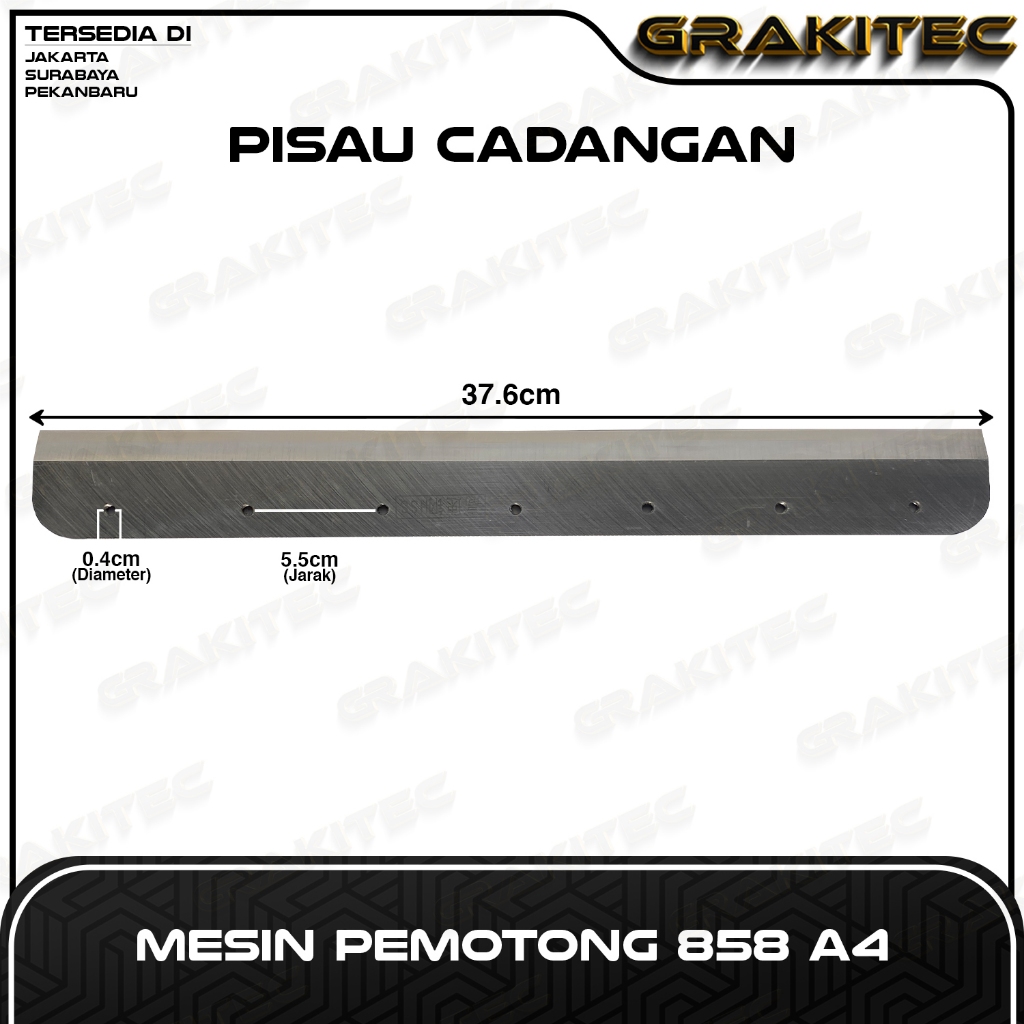 

gk Pisau Pemotong Kertas Grakitec A3-A4 Tajam