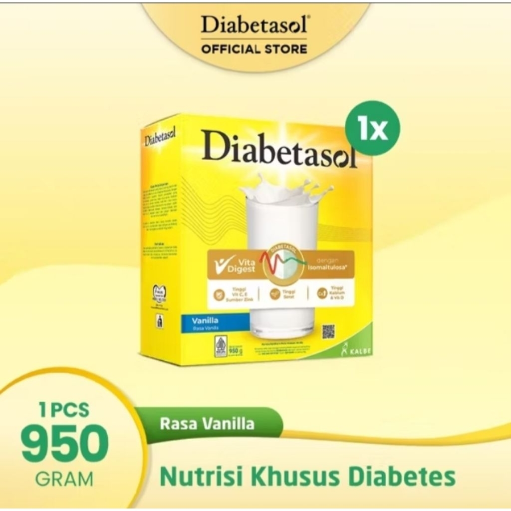 

Diabetasol Jumbo Vanilla 950gram