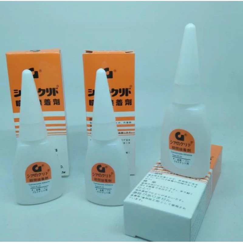 

I* Lem Korea Tetes Cair Untuk Kayu Plastik Akrilik Besi Kulit Lem Kuat Lem GIla Super Glue Instant Murah