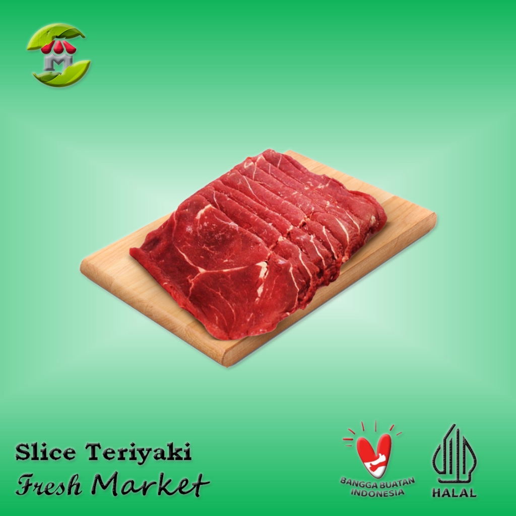

[JAKPUS] Daging Sapi Slice Teriyaki Pack 500gr