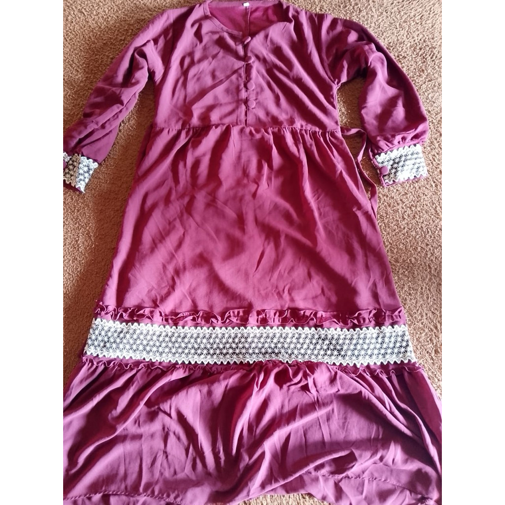 gamis anak perempuan |preloved