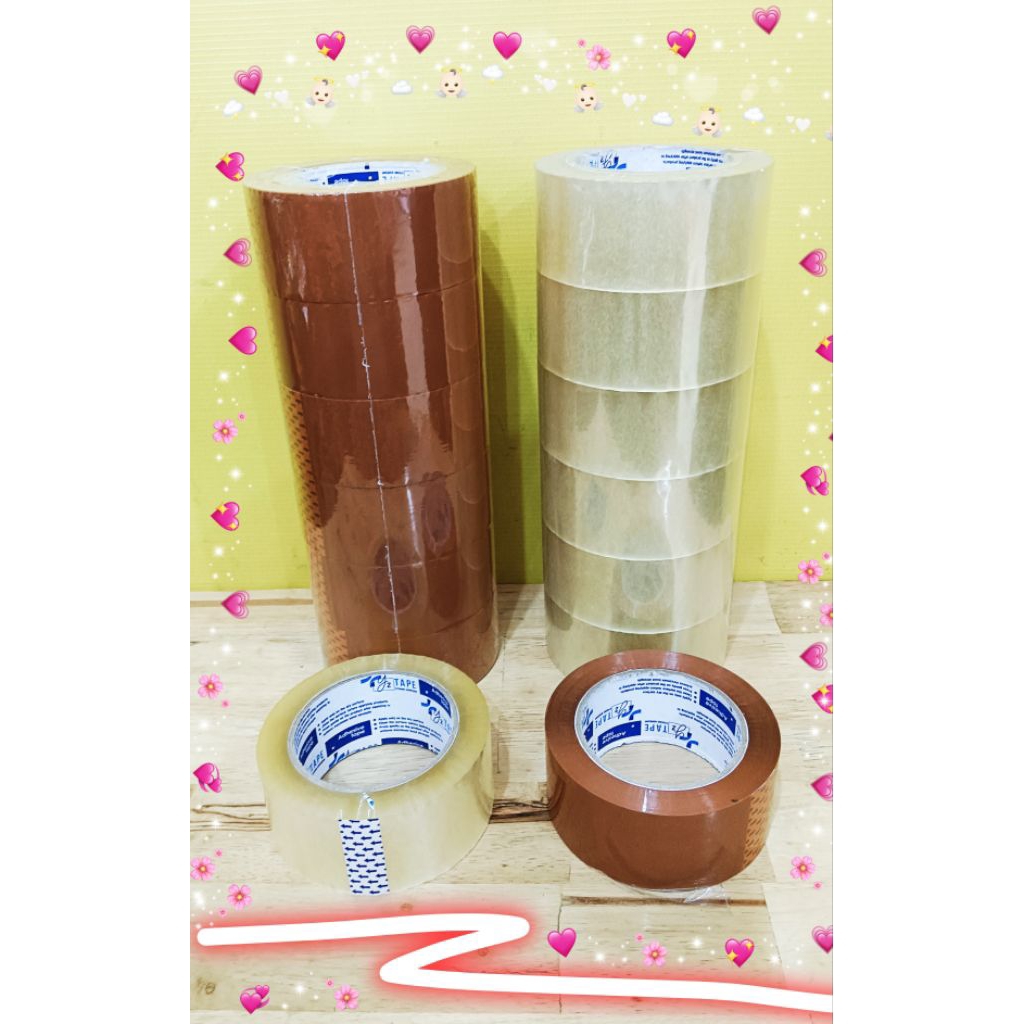 

LAKBAN 90YARD 1ROLL ISI 6PC ADHESIVE TAPE