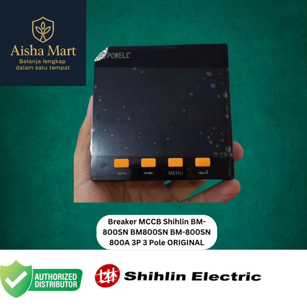 Digital Power Meter Powell – 3 Phase – Multifunction Panel Meter (Ukuran 96mm)