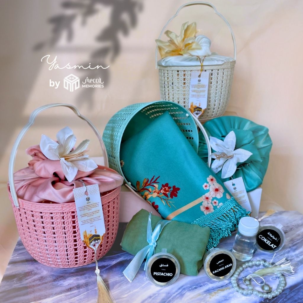 

Yasmin Collection | Hampers Oleh Oleh Haji dan Umroh | Keranjang Cantik Premium
