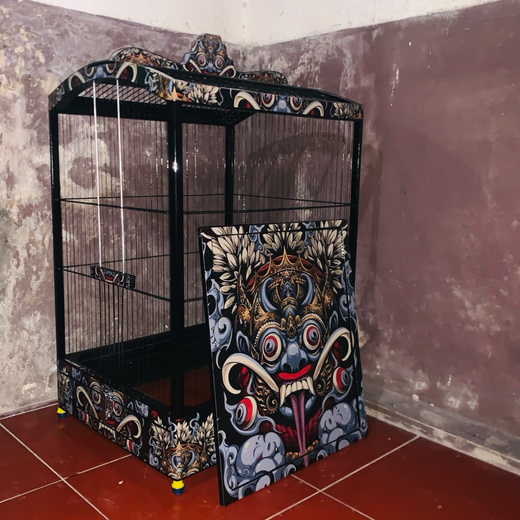 SANGKAR KENARI RUJI SENAR bebas reques decal