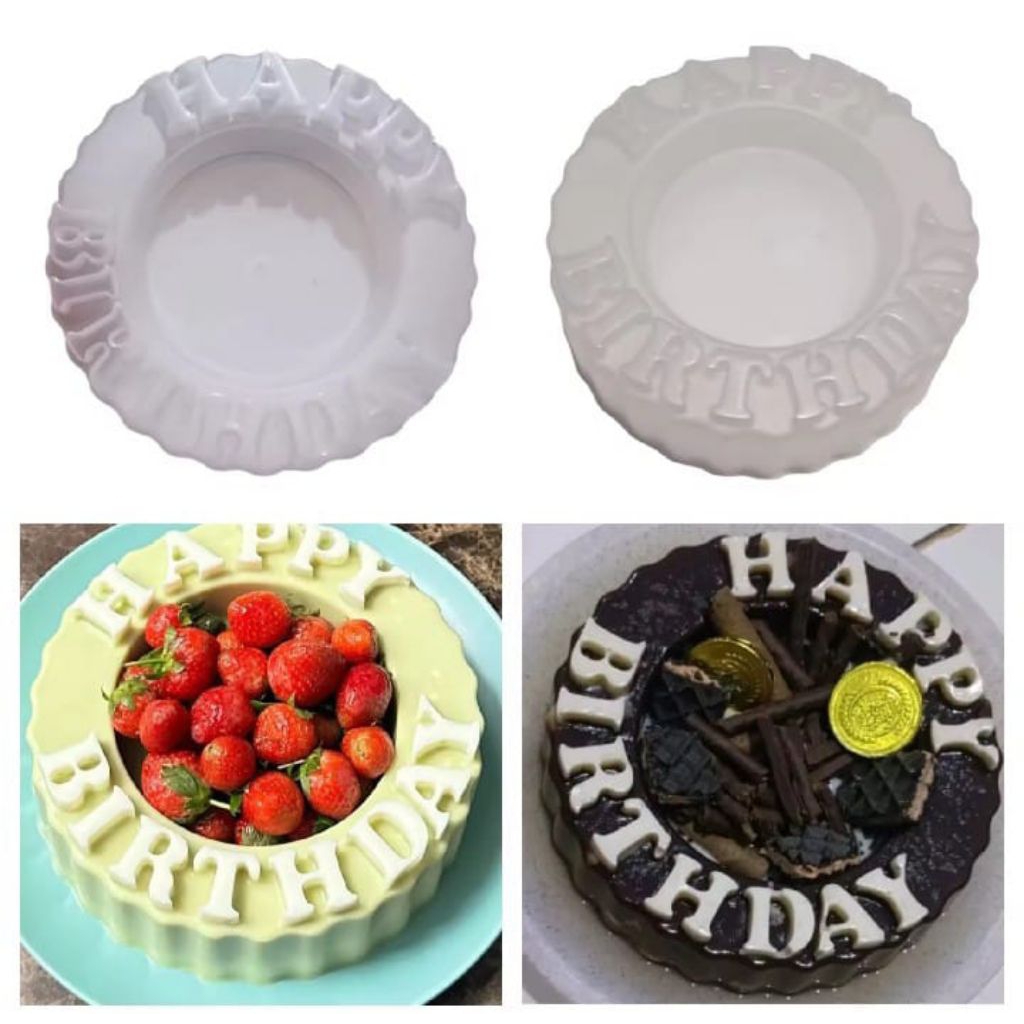 cetakan puding/cetakan bolu happy birthday