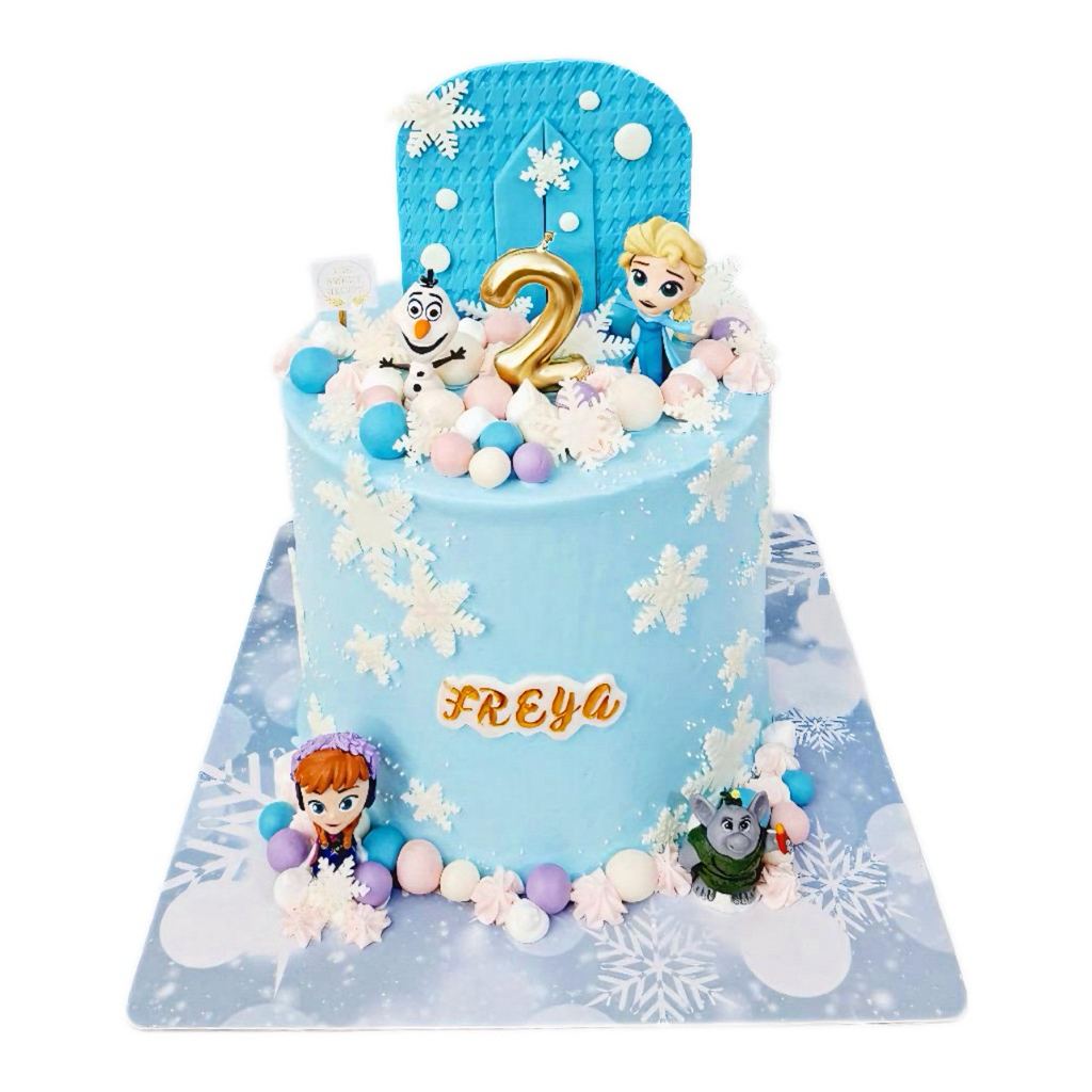 

Cake Blue Frozen