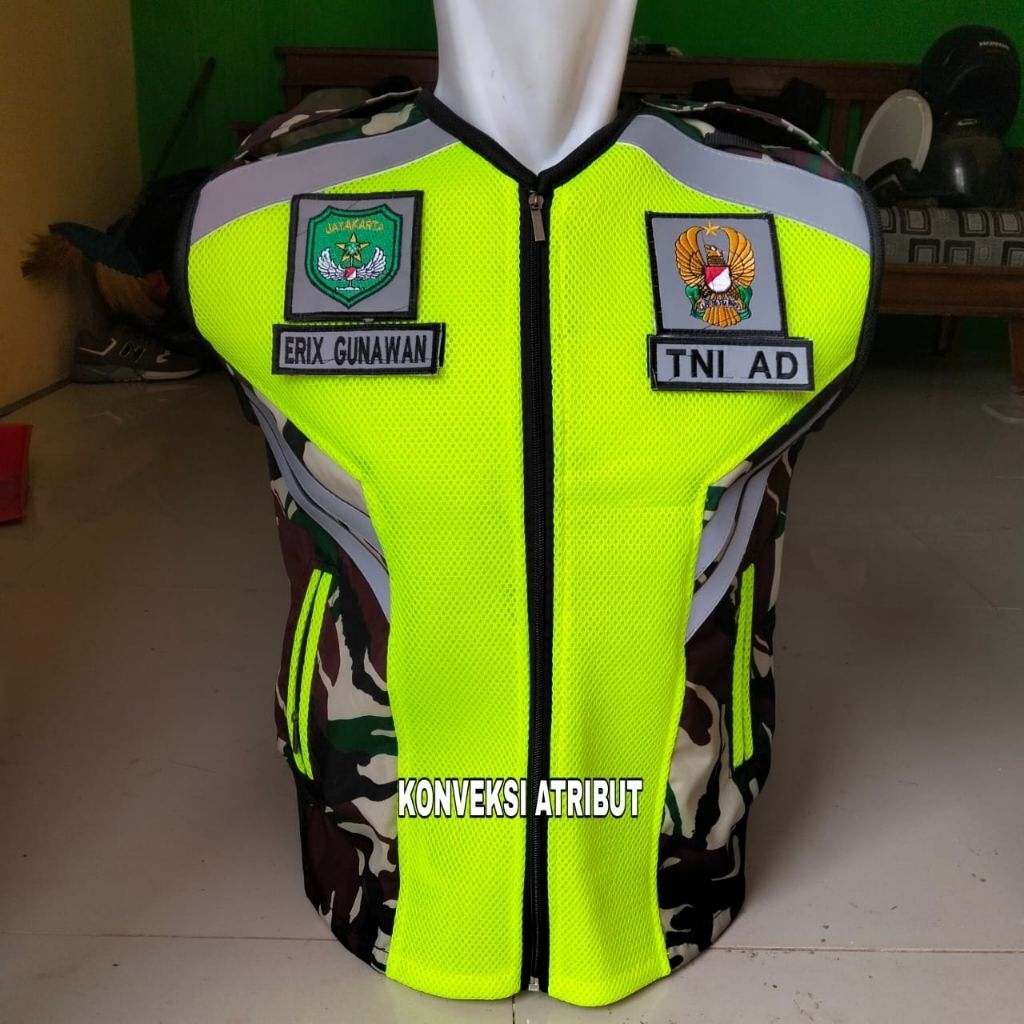 rompi babinsa tni ad Kodam jaya karta