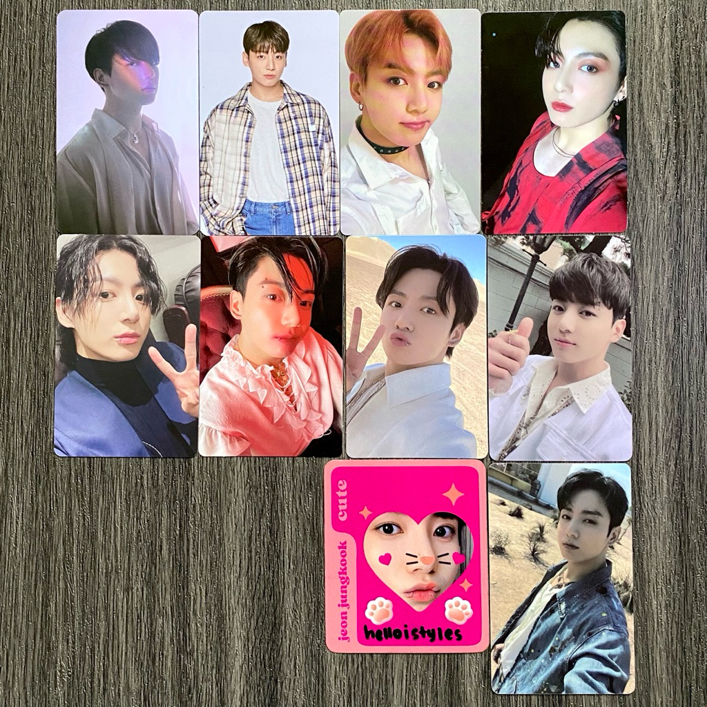 PHOTOCARD BTS JUNGKOOK OFFICIAL JK LD POB LUCKYDRAW PROOF WEVERSE BUTTER FAKE LOVE JAPAN MOTS CLUE