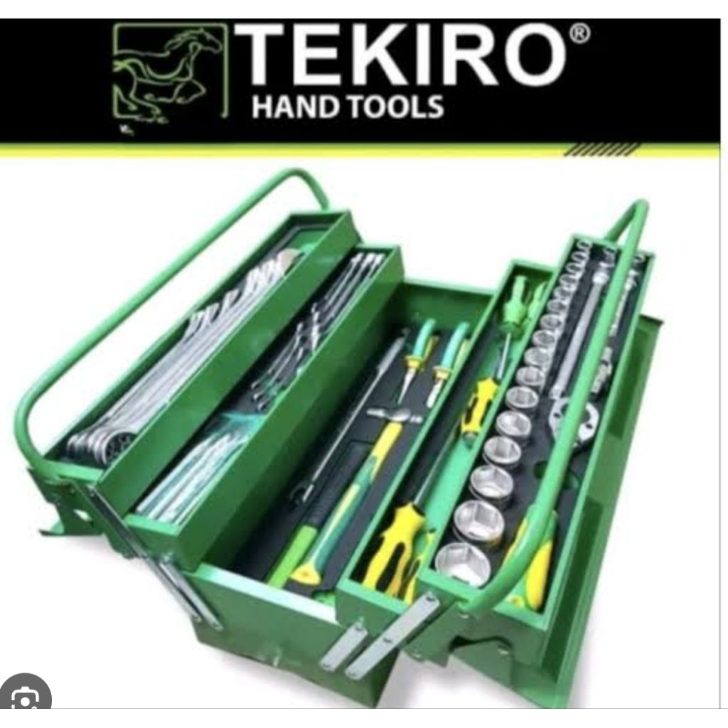 Tekiro ST-TB1651 TOOL BOX SET 66 PCS TEKIRO / ALAT PERKAKAS / KUNCI S