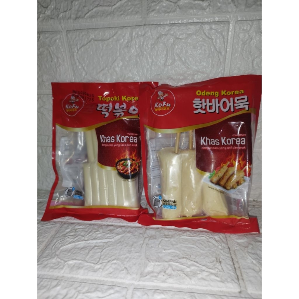 

Ko fu khas Korea / kofu / odeng / tokpoki 130gram
