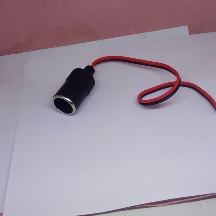 Socket Lighter + Kabel Tebal, Soket Female Lighter.