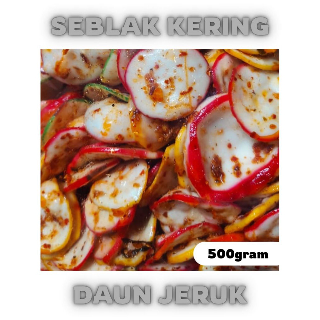

Seblak Kering Gurih Daun Jeruk 500gr Khas Garut