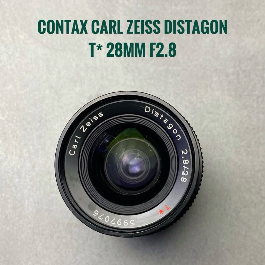 Contax Carl Zeiss Distagon T* 28mm f2.8 mount CY