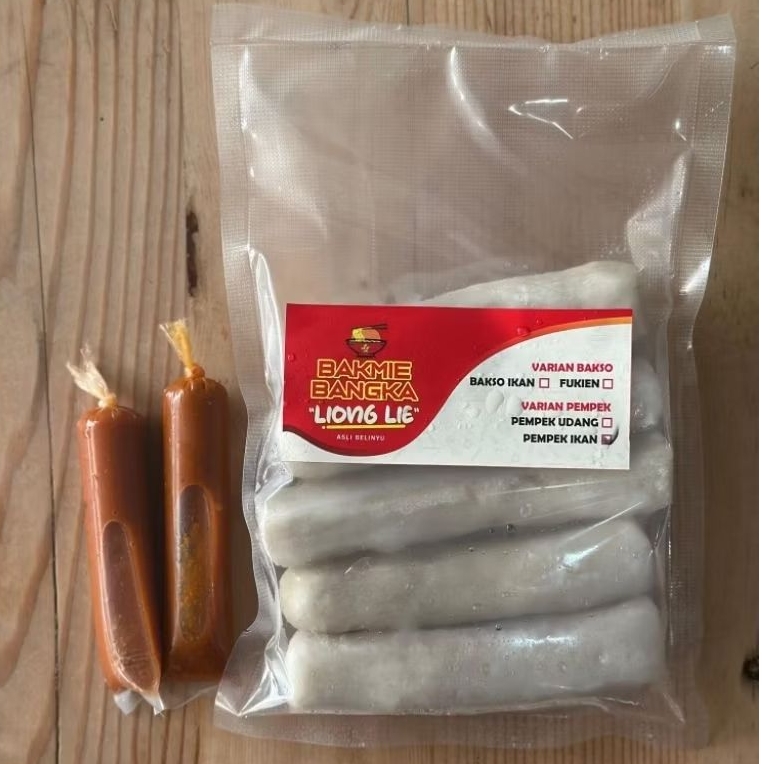 

Pempek Panjang Ikan Tenggiri Bangka Frozen Isi 5PCS