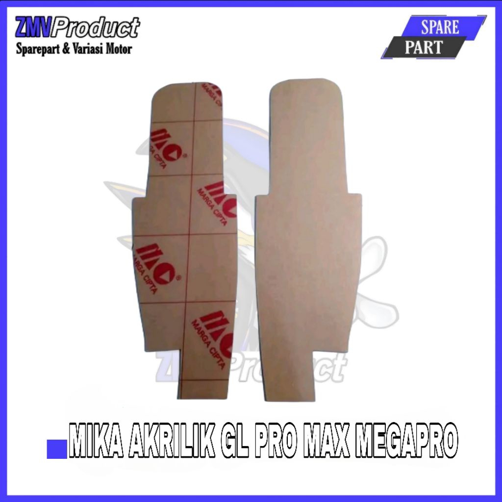 MIKA AKRILIK BENING MIKA KOLONG GL PRO GL MAX MEGAPRO TEBAL 3MM