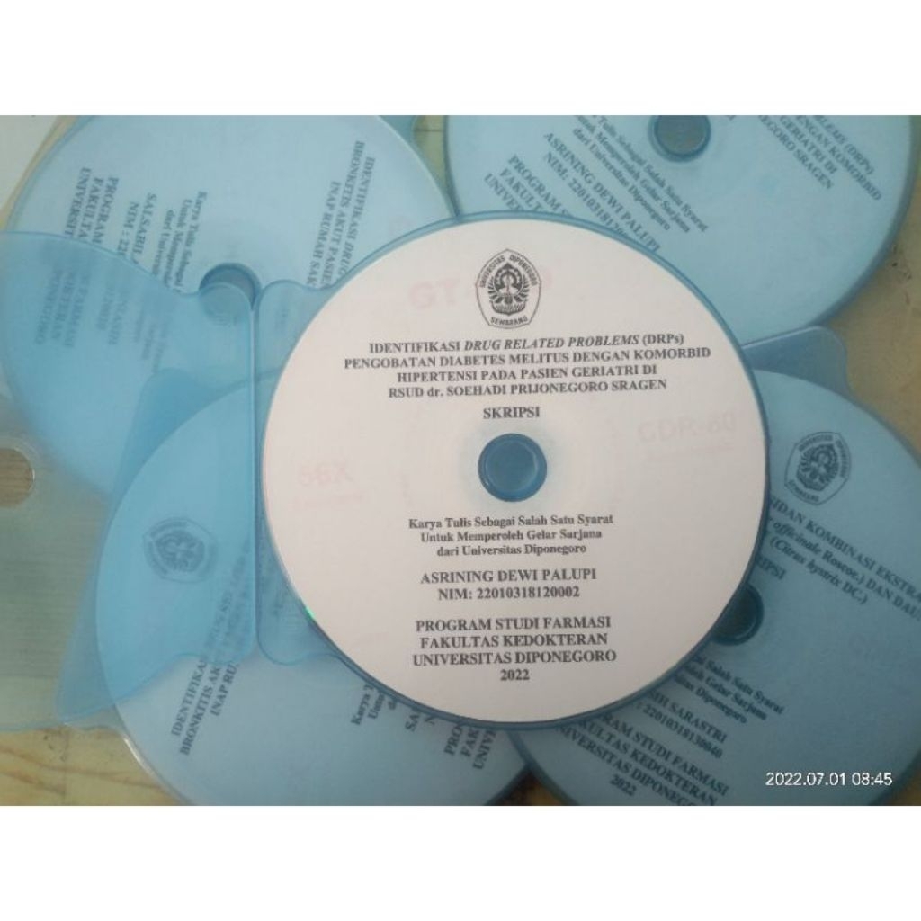 PAKET BURNING CD SKRIPSI TUGAS AKHIR CD-R ALL IN