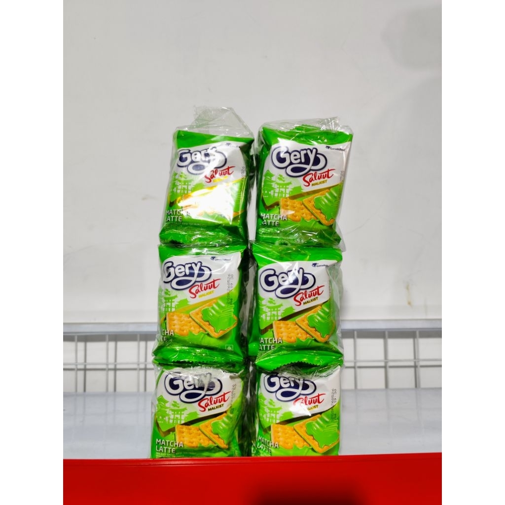 

Gery Saluut Malkist Green Tea (1 Pack isi 10 pcs)
