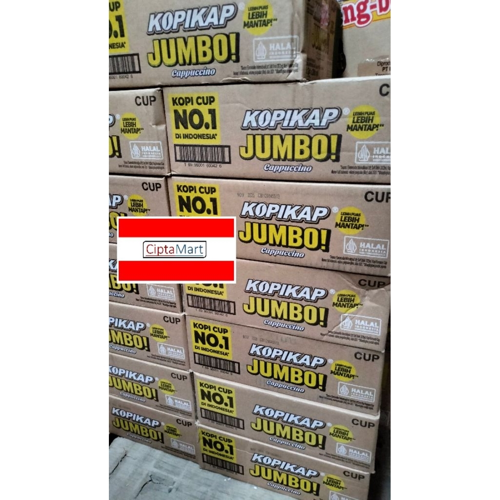 

Kopikap Jumbo Cappuccino 24 x 200ml