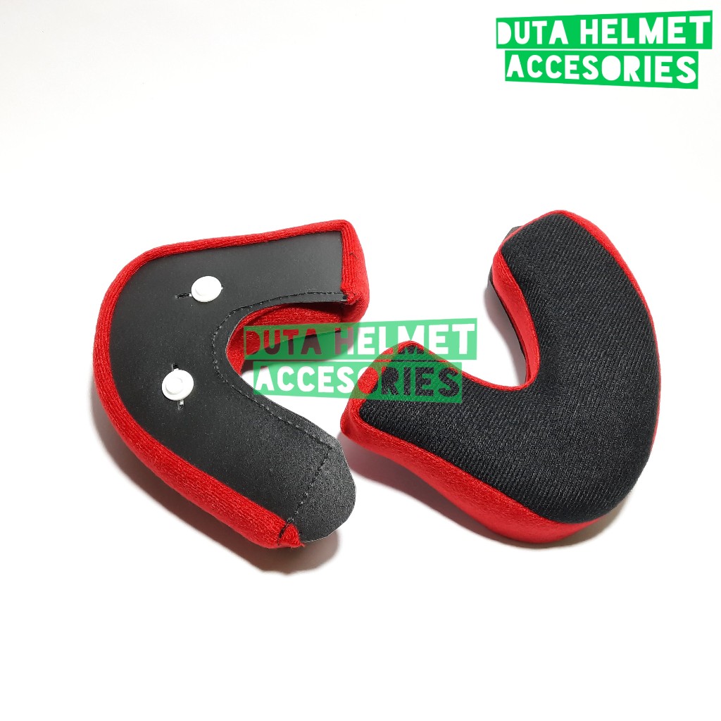 Busa pipi helm KYT DJ MARU | cheek pad samping helmet kyt dj maru size S M L XL XXL