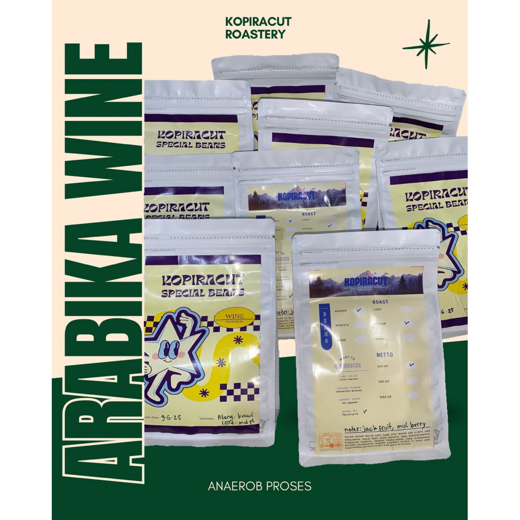 

ARABIKA WINE ANAEROB 200gr