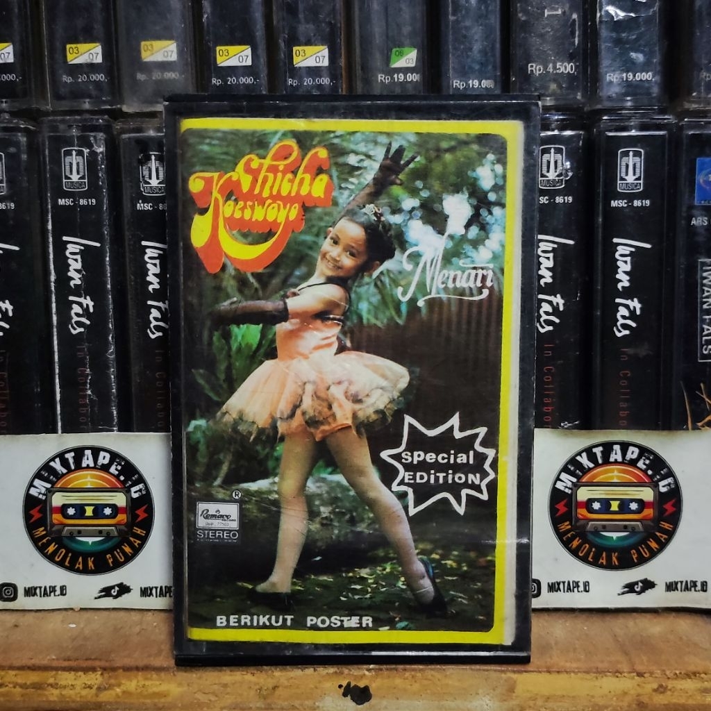 Kaset Pita - Chica Koeswoyo - Special Edition - Radio Tape - Kaset - Radio - Pemutar Kaset - Retro -