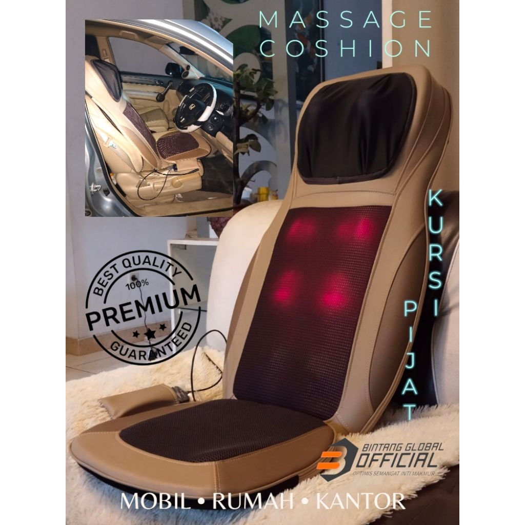 Matras Pijat Reflexi infra Red Kursi pijat portable rajanya Pijat