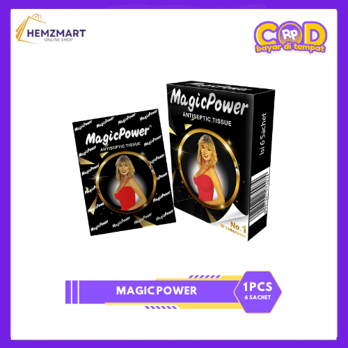 Tissue Magic Power Tisu Power Magic Classic 1 Kotak Isi 6 Sachet