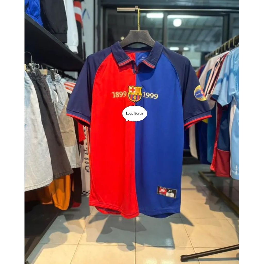 Retro/Vintage | Jersey Retro Barcelona Home Centenary 1999 Grade Ori/Jersey Klasik/Jersey Retro/Jers