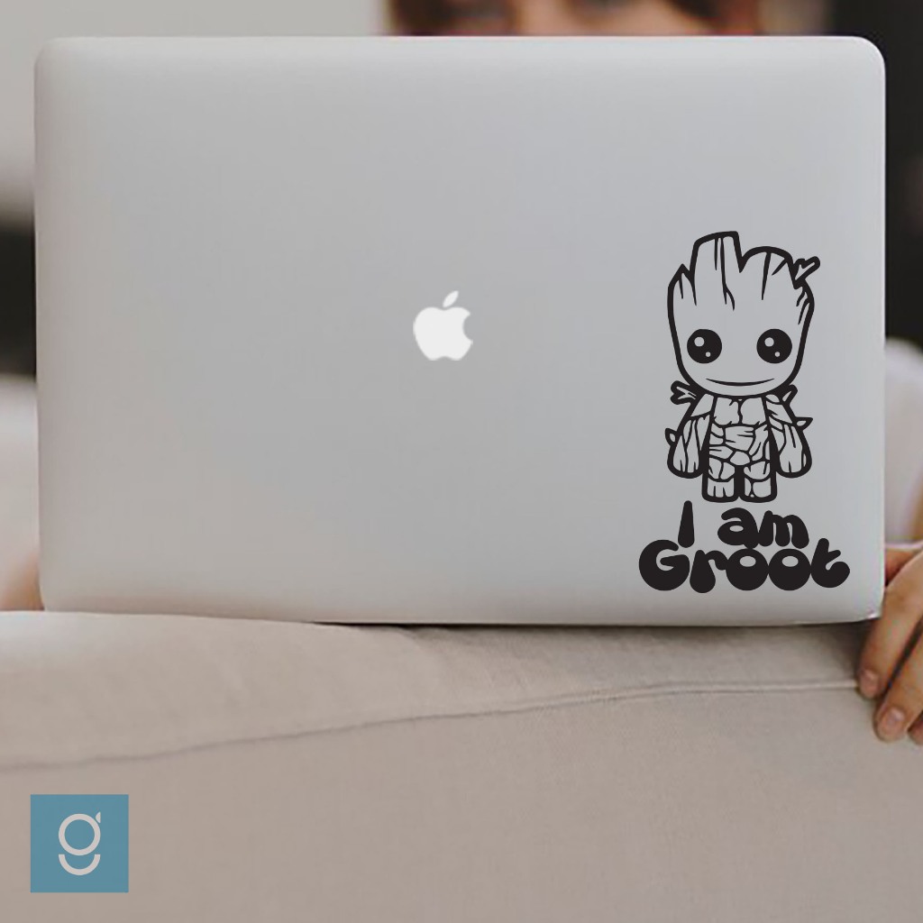 

Stiker Custom I Am Groot Cutting Sticker Dekorasi Mobil Laptop