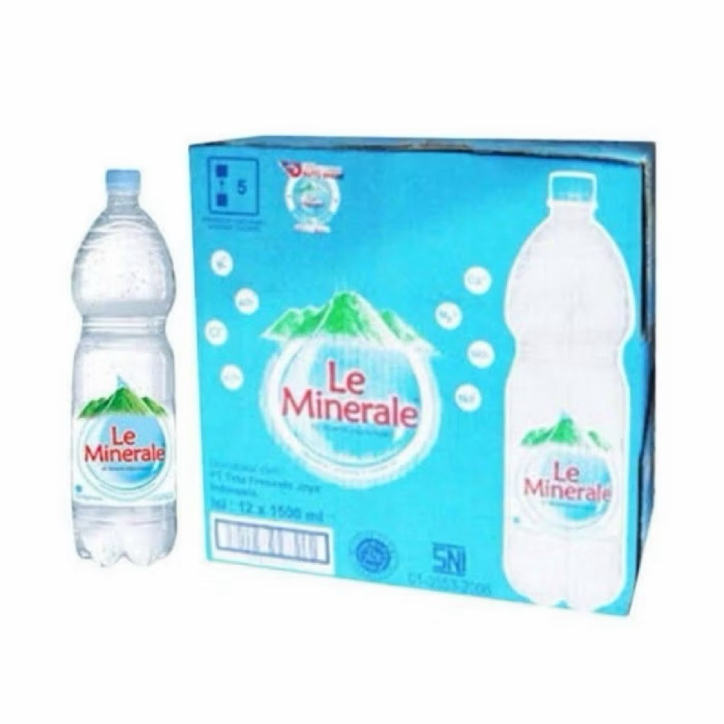 

Perdus Le Minerale 1500 ML Isi 12 Botol