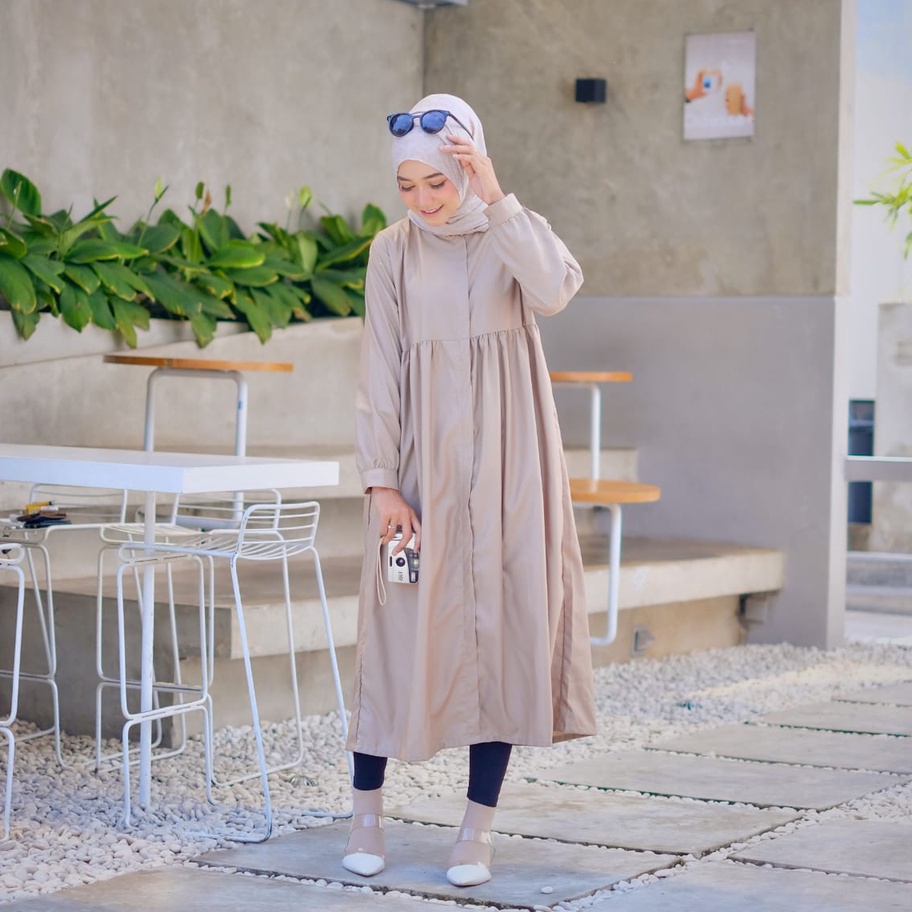 Nakamolo  Naeema Midi Dress Bahan Toyobo
