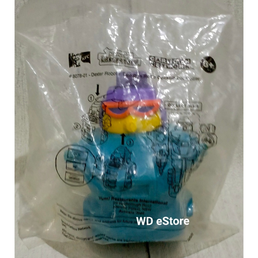 KFC Chacki Meal Toy Dexter Laboratory, Dexter Ronot