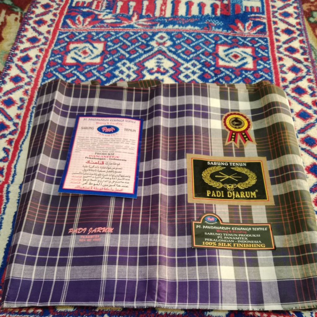 sarung jadul Padi Djarum