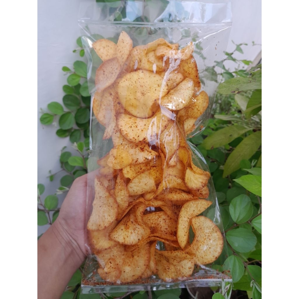

kripik singkong sedap gurih dan pedas