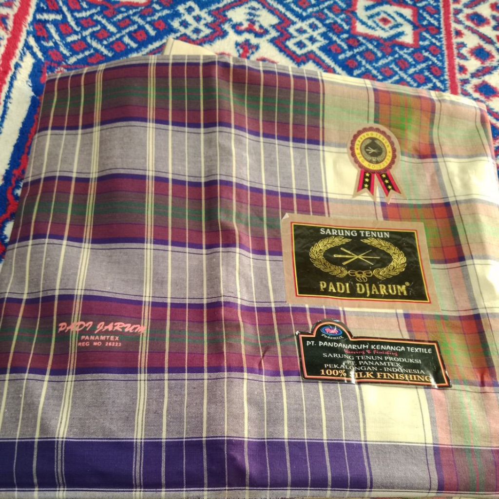 sarung jadul Padi Djarum