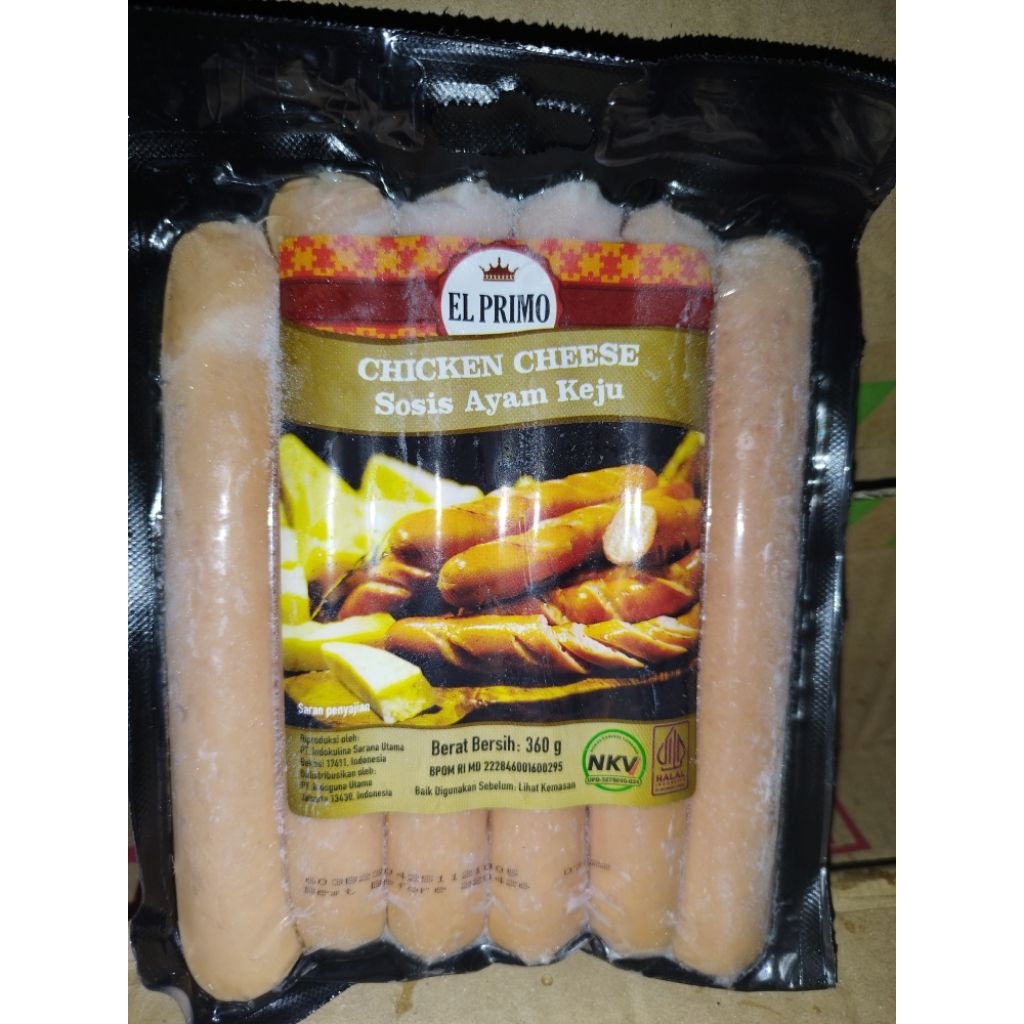 

Sosis El Primo Chiken Cheese 360 gram
