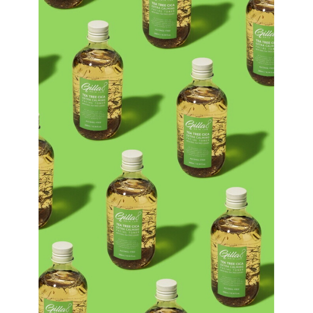 GILLA8 TEA TREE CICA 300ml EXTRA CALMING FACIAL TONER